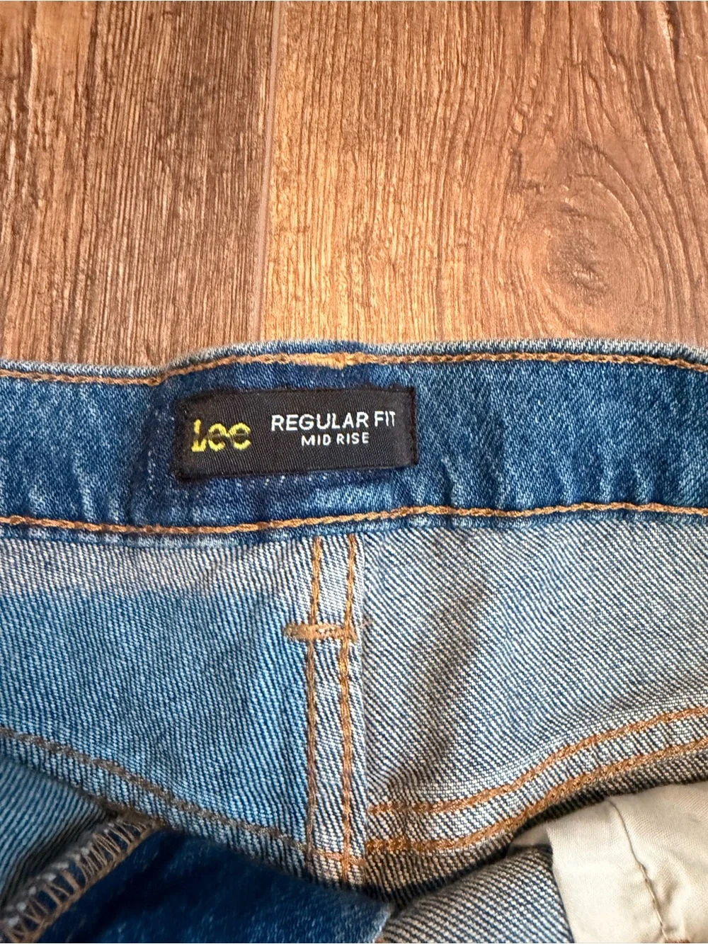 Lee Women's Medium Blue Denim Shorts